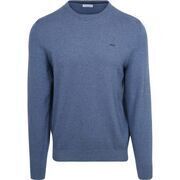 Pull Mcgregor Pull Coton-Cachemire Bleu Vintage