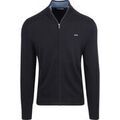 Gilets sur Grenoble : Gilet Mcgregor Cardigan Coton-Cachemire Marine