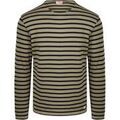Tee-shirts sur Grenoble : T-shirt Armor Lux T-shirt Heavy Manches Longues Ray&eacute; Kaki Vert
