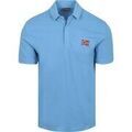 Tee-shirts sur Grenoble : T-shirt Napapijri Polo Ebea Bleu Moyen