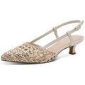 Chaussures &agrave; talons femme sur Grenoble : Chaussures escarpins Marco Tozzi 2-29502-44 402 cream comb