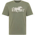 Tee-shirts sur Grenoble : T-shirt Mustang 2507340444 - Vert