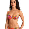 Maillots de bain Selmark Haut maillot de bain pr&eacute;form&eacute; armatur&eacute; SUNSET Mare Orange