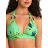 Maillots de bain Selmark Haut maillot de bain triangle pr&eacute;form&eacute; CALYPSO Mare Vert