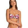 Maillots de bain Selmark Haut maillot de bain pr&eacute;form&eacute; armatur&eacute; SALVIA Mare Blanc