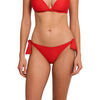 Maillots de bain Selmark Bas maillot slip de bain taille basse &agrave; nouettes SOLSTICE Orange