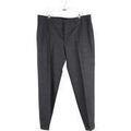 Pantalons sur Grenoble : Pantalons de costume Sandro Pantalon droit en laine noir