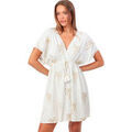 Robes sur Grenoble : Robe courte Admas Robe de plage manches courtes Golden Palms