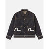Veste Evisu 2ESHTM6DJ1001 HT LOGO SELVEDGE DENIM JAC-INDX RAW INDIGO