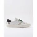 Baskets basses D.A.T.E. M441-HL-CA-WB HILL LOW CALF-WHITE BLACK Grenoble