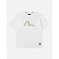 T-shirt Evisu 2ESHTM6TS1088 HT SEAGULL PRINTED SS TEE-WHTO OFF WHITE Grenoble