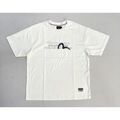 Tee-shirts sur Grenoble : T-shirt Evisu 2ESHTM6TS1090 HT HAND BRUSH DAICOCK PRIN-ECUX ECRU