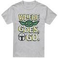 T-shirt Disney Where Grogu Goes