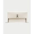 Pochette Patrizia Pepe Sac bandouli&egrave;re femme en cuir Blanc Grenoble