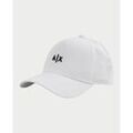 Casquettes sur Grenoble : Casquette EAX Casquette homme AX avec visi&egrave;re et logo brod&eacute; Blanc