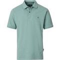 Polos sur Grenoble : Polo Casamoda Polo Stretch M&eacute;lang&eacute; Vert Vert
