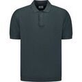 Polos sur Grenoble : Polo No Excess Polo Tricot&eacute; Slub Acier Fonc&eacute; Multicolore