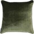 Linge de maison sur Grenoble : Housses de coussins Riva Home 55 x 55 cm RV1084 Vert Unique. . Maison & D&eacute;co > Housses de coussins.