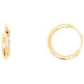 Boucles d'oreille sur Grenoble : Boucles oreilles Brillaxis Cr&eacute;oles 12mm fil rond 1.5mm or 18 carats Jaune