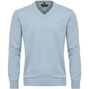 Pull Casamoda Pull Col-V Bleu Clair