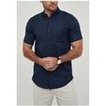 Chemise Kebello Chemise Manches Courtes H, Marine Grenoble
