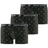 Boxers Pierre Cardin Lot de 3 boxers homme en coton Imprim&eacute; Class Noir