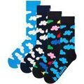 Chaussettes sur Grenoble : Chaussettes Happy socks unisexe Chaussettes Paquet de 4