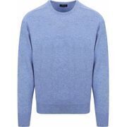 Pull William Lockie Pullover O-neck Lambswool Glacier