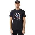Tee-shirts sur Grenoble : T-shirt New-Era T-shirt New Era MLB Double Logo Bleu Marine