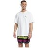T-shirt Reebok Sport T-shirt Blanc avec graphismes Smiley