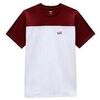T-shirt Vans T-shirt Script Crew Bordeaux