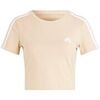 T-shirt adidas T-shirt 3 Stripes manches courtes b&eacute;b&eacute; Beige