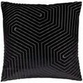 Linge de maison sur Grenoble : Housses de coussins Paoletti 55 cm x 55 cm RV2858 Noir Unique. . Maison & D&eacute;co > Housses de coussins.