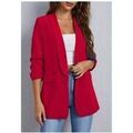 Vestes sur Grenoble : Veste Kebello Blazer F, Rouge