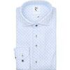 Chemise R2 Amsterdam R2 Chemise Sorona Impression Bleu Clair