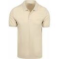 Polo Gant 2Tone Piqu&eacute; Polo Ecru Beige