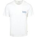 Tee-shirts sur Grenoble : T-shirt Levis Levi Tee Coupe Relax White