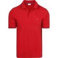 Tee-shirts sur Grenoble : T-shirt Sun68 Polo Col Ray&eacute; Fin Rouge Bleu