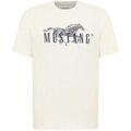 Tee-shirts sur Grenoble : T-shirt Mustang 2507340444 - Beige
