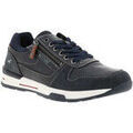 Baskets homme sur Grenoble : Baskets basses Mustang 25070072728 homme - Bleu Fonc&eacute; Bleu
