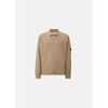 Polo C.p. Company Sweat Polo Demi Zip - beige