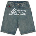 Short sur Grenoble : Short Ice Cream Short Running Dog Denim Vintage Wash