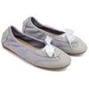 Ballerines Vera Collection Ballerines &agrave; lacets bi-mati&egrave;re, Bleu clair Bleu