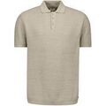 Polos sur Grenoble : Polo No Excess Polo Tricot&eacute; Taupe Beige