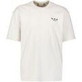 Tee-shirts sur Grenoble : T-shirt No Excess No-Excess T-shirt Heavy Backprint Blanc Cass&eacute; Beige