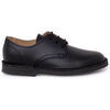 Derbies enfant Pisamonas Chaussures Derbies De Ville Cuir Gar&ccedil;on Noir