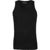 T-shirt Garage D&eacute;bardeur Basique Stretch Noir Noir
