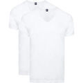 T-shirt Alan Red T-shirt Dean Col-V Blanc (lot de 2) Grenoble