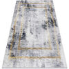 Tapis Rugsx Tapis lavable ANDRE 1065 marbre vintage antid&eacute;rap 80x150 cm Gris 80x150 cm. . Maison & D&eacute;co > Tapis.