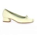 Chaussures &agrave; talons femme sur Grenoble : Chaussures escarpins Reqin's Ballerines cuir vernis ecru